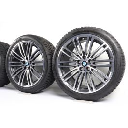  G30 5シリーズ19インチ ホイールセット BMW Winter Wheels 5 Series G30 G31 19 Inch Styling 664 M Doppelspeiche