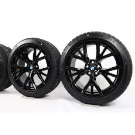BMW Winterkompletträder 5er G30 G31 19 Zoll Styling 845 M Y-Speiche