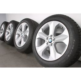 BMW Winterkompletträder X5 F15 E70 19 Zoll 232 Sternspeiche RDC silber BMW Winterkompletträder X5 F15 E70 19 Zoll 232 Sternspeiche RDC silber