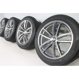 BMW Winterkompletträder 5er G30 G31 18 Zoll Styling 662 M Doppels
