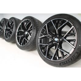 BMW Sommerkompletträder M8 F91 F92 20 Zoll 811 M Sternspeiche RDC  