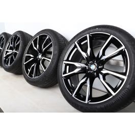 BMW Sommerkompletträder X7 G07 22 Zoll Styling 755 M V-Speiche 