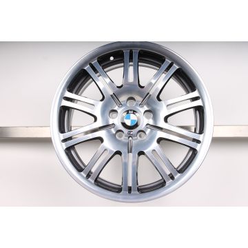 1x BMW Alloy Rim 3 Series E46 19 Inch Styling 67 M Doppelspeiche
