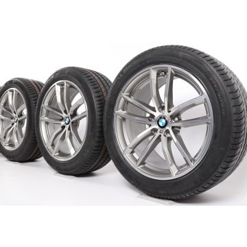 BMW Summer Wheels 5 Series G30 G31 18 Inch Styling 662 M Doppelspeiche