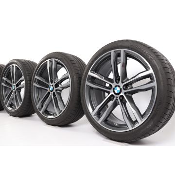 BMW Summer Wheels 3 Series F30 F31 4 Series F32 F33 F36 19 Inch Styling 704 M Doppelspeiche