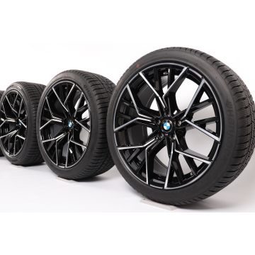 BMW Velgen met Winterbanden M8 F91 F92 F93 20 Inch Styling 811 M Sternspeiche