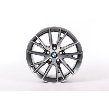 1x BMW Velg 1 Serie F40 2 Serie F44 F45 F46 17 Inch Styling 489 Y-Speiche