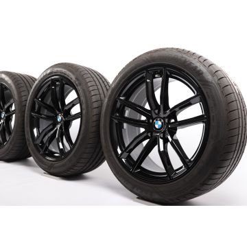 BMW Summer Wheels 5 Series G30 G31 18 Inch Styling 662 M Doppelspeiche
