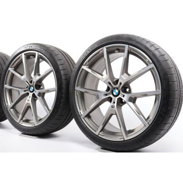 BMW Velgen met Zomerbanden 8 Serie G14 G15 G16 20 Inch Styling 728 M Y-Speiche