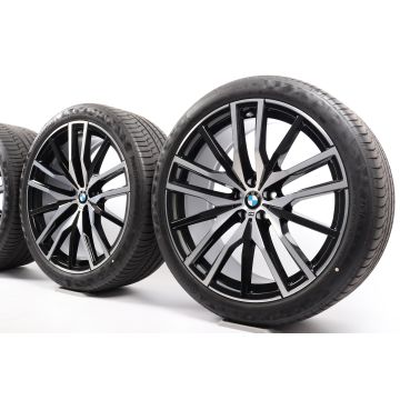 BMW Summer Wheels X5 G05 X6 G06 22 Inch Styling 742 M Doppelspeiche