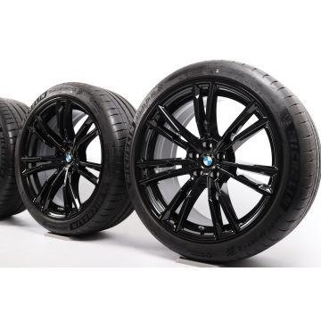 BMW Sommerkompletträder M5 F90 20 Zoll Styling 706 M Doppelspeiche