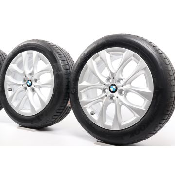 BMW Sommerkompletträder 2er F45 F46 17 Zoll Styling 479 V-Speiche
