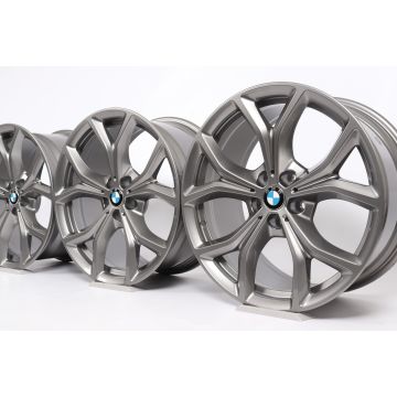 4x BMW Alufelgen X5 G05 X6 G06 19 Zoll Styling 735