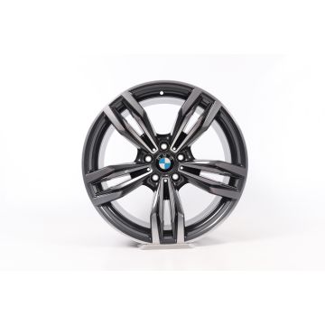 1x Vooras BMW Velg 6 Serie F06 F12 F13 20 Inch Styling 433 M Doppelspeiche