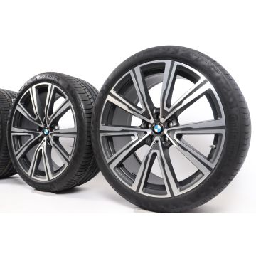 BMW Summer Wheels X5 G05 X6 G06 22 Inch Styling 746i V-Speiche