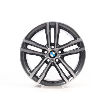 1x Vorderachse BMW Alufelge 3er F30 F31 4er F32 F33 F36 19 Zoll Styling 704 M Doppelspeiche