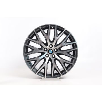 1x Hinterachse BMW Alufelge 5er G30 G31 20 Zoll Styling 636 Kreuzspeiche