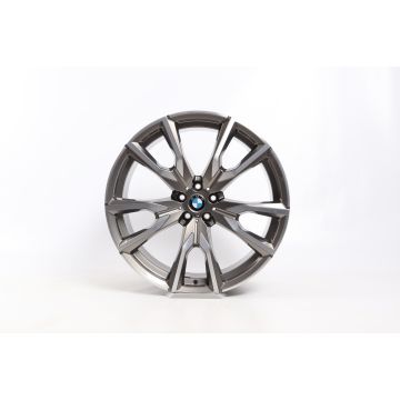 1x Hinterachse BMW Alufelge X7 G07 22 Zoll Styling 755 V-Speiche