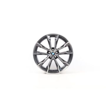 1x Rear axle BMW Alloy Rim X3 G01 X4 G02 20 Inch Styling 699 M Double-Spoke