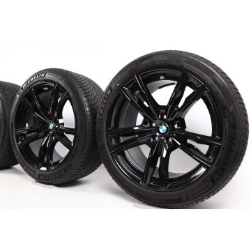 BMW Winterkompletträder M8 F91 F92 F93 19 Zoll Styling 812 M Doppelspeiche