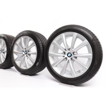 BMW Velgen met Zomerbanden 7 Serie G11 G12 18 Inch Styling 642 V-Speiche