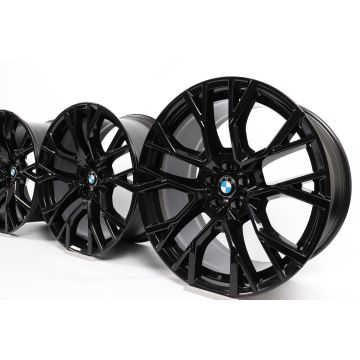 4x BMW Alufelgen X5M F95 X6M F96 21 Zoll 22 Zoll Styling 809 M Sternspeiche