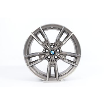 1x Vorderachse BMW Alufelge 3er G20 G21 2er G42 4er G22 G23 19 Zoll Styling 792 M Doppelspeiche