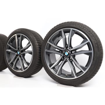 BMW Winter Wheels X1 F48 X2 F39 19 Inch Styling 715 M Doppelspeiche