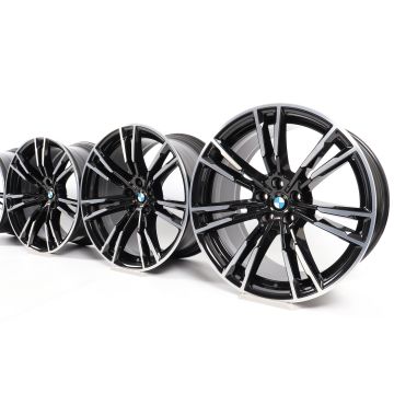 4x BMW Alloy Rims M5 F90 20 Inch Styling 706 M Doppelspeiche