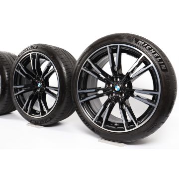 BMW Sommerkompletträder M5 F90 20 Zoll Styling 706 M Doppelspeiche