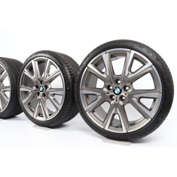 BMW Velgen met Zomerbanden 1 Serie F40 2 Serie F44 19 Inch Styling 557 M V-Speiche