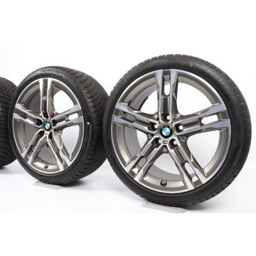 BMW Winterkompletträder 1er F40 2er F44 18 Zoll Styling 556 M Doppelspeiche