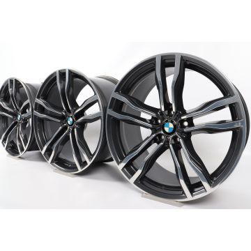 4x BMW Alufelgen X5M F85 X6M F86 21 Zoll Styling 612 M Doppelspeiche