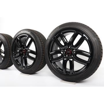 MINI Winterkompletträder F60 Countryman 19 Zoll Styling JCW Course Spoke 523 Schwarz