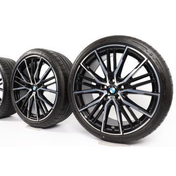 BMW Sommerkompletträder 1er F40 2er F44 19 Zoll Styling 552 M Doppelspeiche