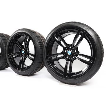 BMW Winterkompletträder M3 F80 M4 F82 F83 19 Zoll Styling 437 M Doppelspeiche
