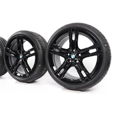 BMW Sommerkompletträder 1er F40 2er F44 18 Zoll Styling 556 M Doppelspeiche