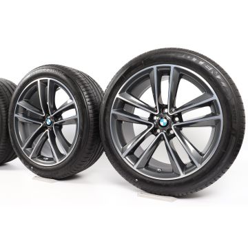 BMW Velgen met Zomerbanden 6 Serie G32 7 Serie G11 G12 19 Inch Styling 630 Doppelspeiche