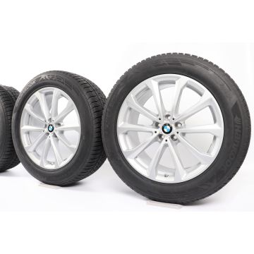 BMW Velgen met Winterbanden X7 G07 20 Inch Styling V-Speiche 750 Nordic Soft Compound