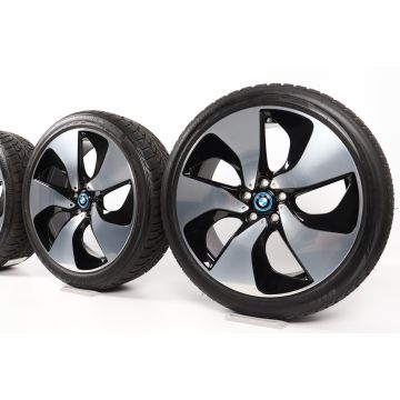 BMW Winterkompletträder i8 I12 I15 Styling 444 Turbinenstyling