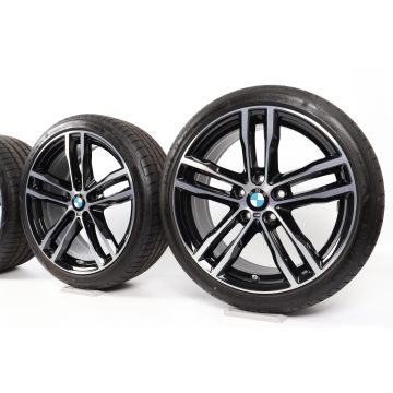 BMW Velgen met Winterbanden 3 Serie F30 F31 4 Serie F32 F33 F36 19 Inch Styling 704 M Doppelspeiche
