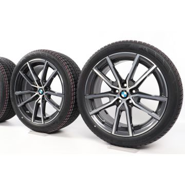 BMW Ganzjahresräder 3er G20 G21 2er G42 4er G22 G23 18 Zoll Styling 780 V-Speiche