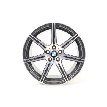 1x Achteras BMW Velg M5 F10 20 Inch Styling 601 M Doppelspeiche