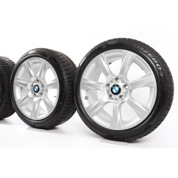 BMW Winterkompletträder 3er F30 F31 4er F32 F33 F36 18 Zoll Styling 396 Sternspeiche