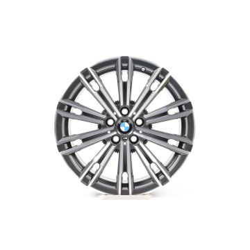 1x Rear axle BMW Alloy Rim 3 Series G20 G21 2 Series F44 4 Series G22 G23 18 Inch Styling 790 M Doppelspeiche