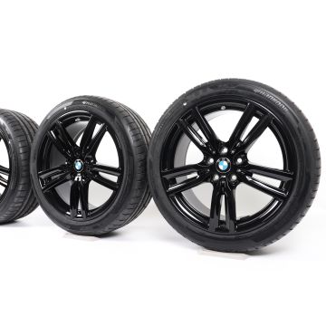 BMW Sommerkompletträder 2er F45 F46 18 Zoll Styling 486 M Doppelspeiche