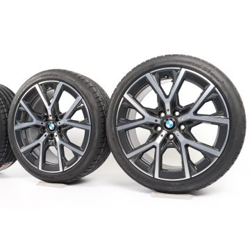 BMW Winter Wheels 1 Series F40 2 Series F44 18 Inch Styling 553 M Y-Spoke
