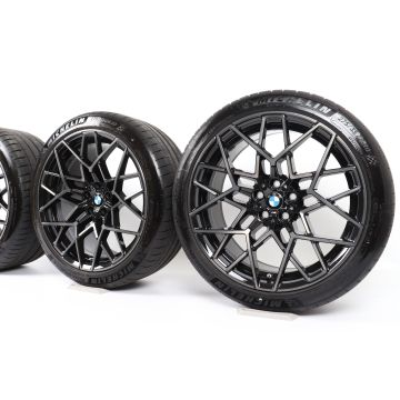 BMW Sommerkompletträder M5 F90 M8 F91 F92 F93 20 Zoll Styling 813 M Sternspeiche