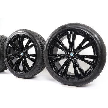 BMW Winter Wheels X7 G07 22 Inch Styling 756 Y-Speiche