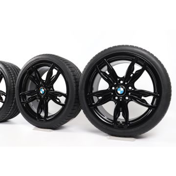 BMW Sommerkompletträder 1er F20 F21 2er F22 F23 18 Zoll Styling 436 M Doppelspeiche